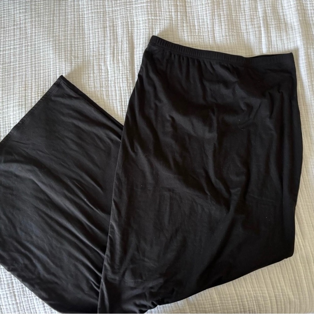 Naked Wardrobe Black Maxi Skirt